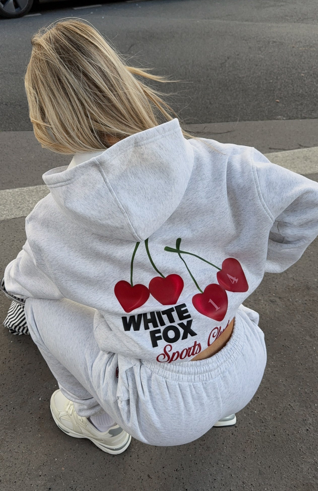 Club 14 Izzy Oversized Hoodie Grey Marle | White Fox Boutique US