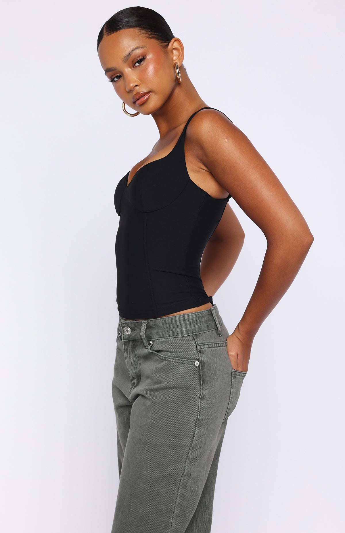 Club Party Top Black | White Fox Boutique US