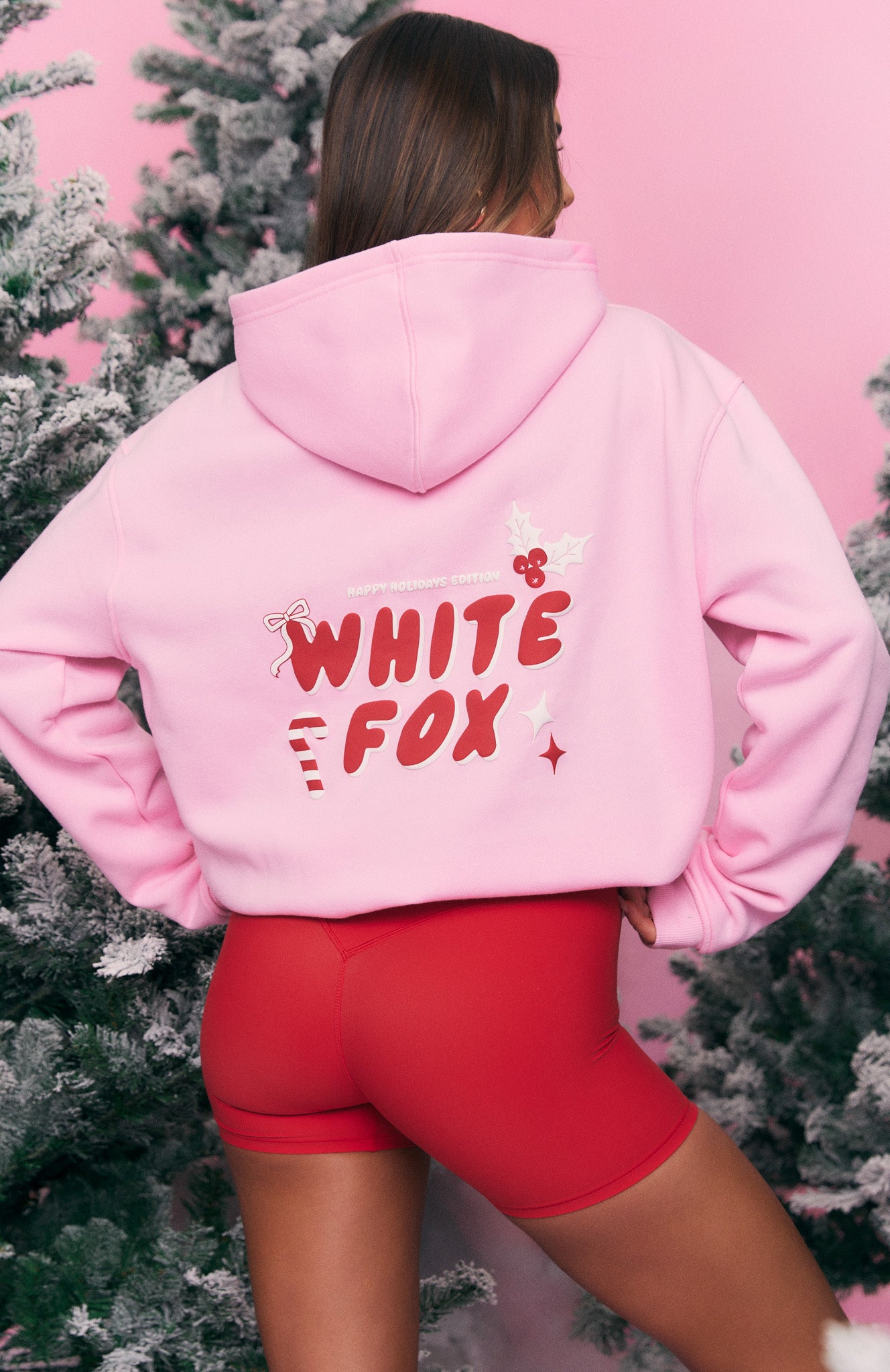 Favourite Time Of The Year Oversized Hoodie Posy | White Fox