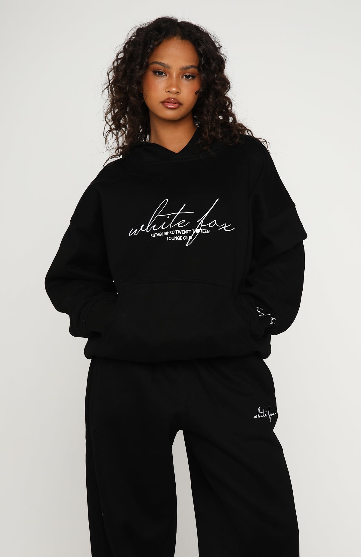 Know What You Want Oversized Hoodie Black | White Fox Boutique US