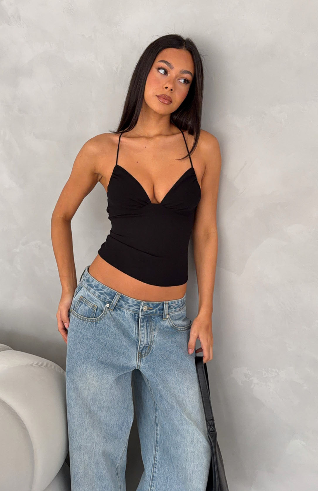 Loud And Proud Top Black | White Fox Boutique US