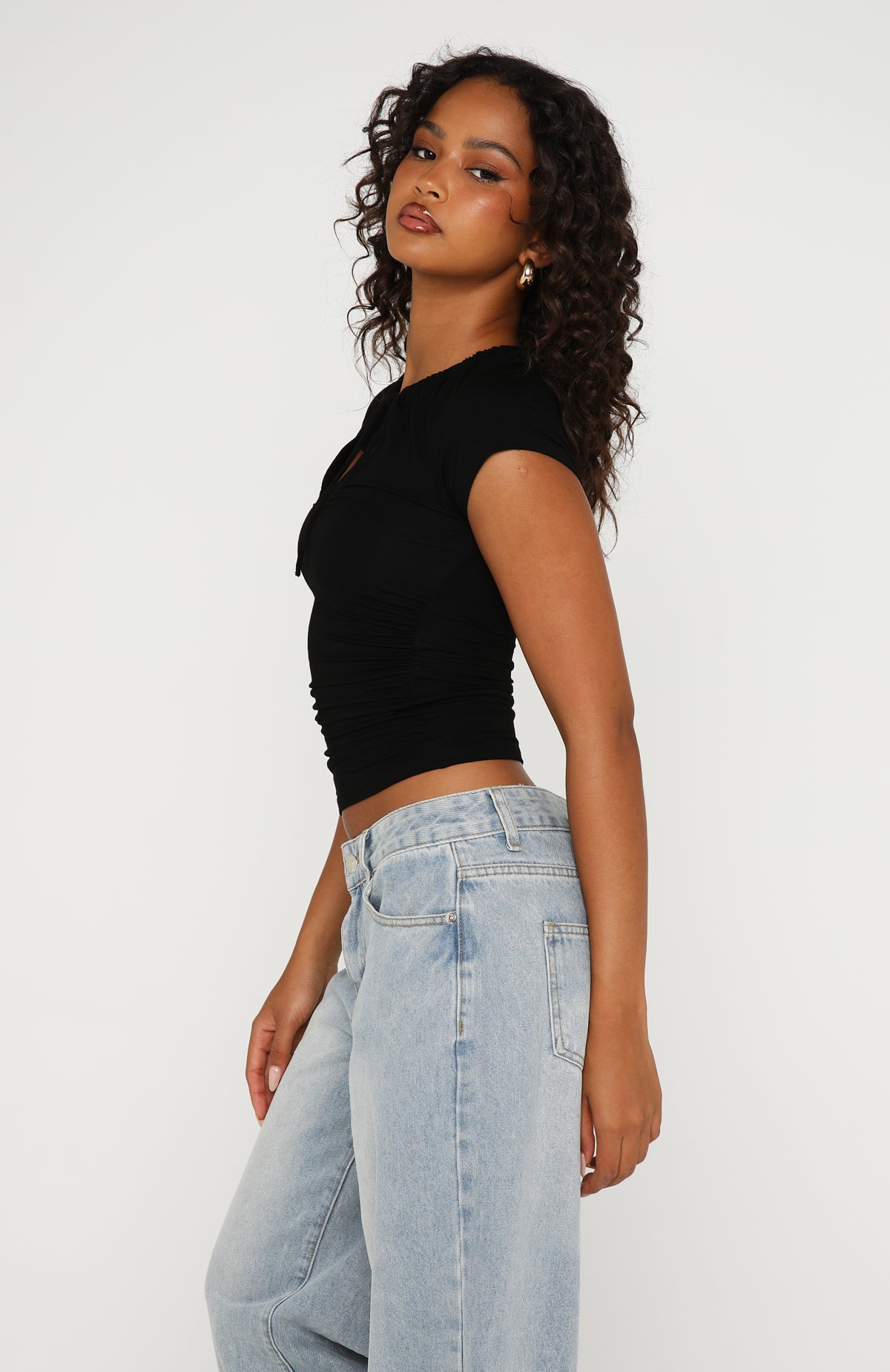 Love Is The Answer Top Black | White Fox Boutique US