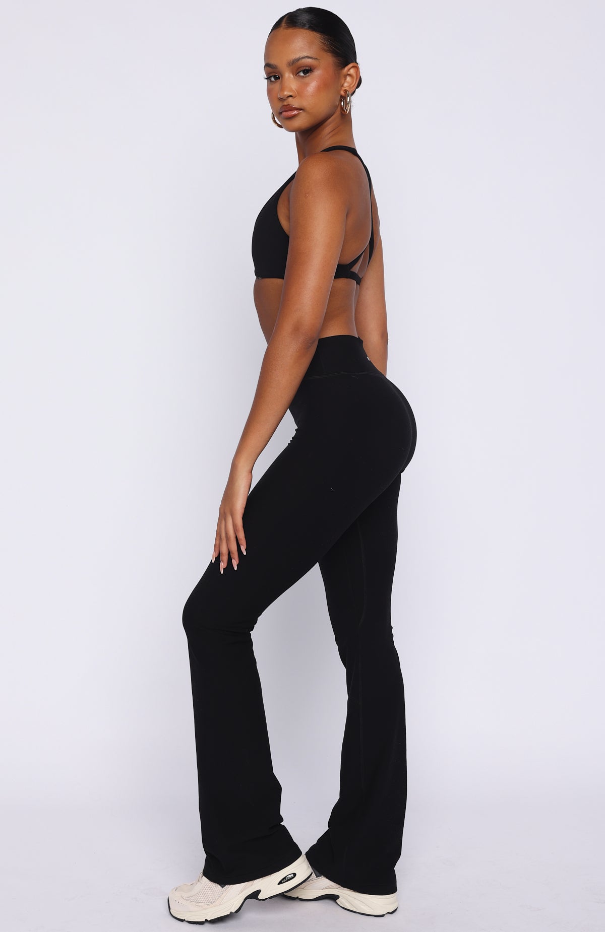 Movement Flare Leggings Black | White Fox Boutique US