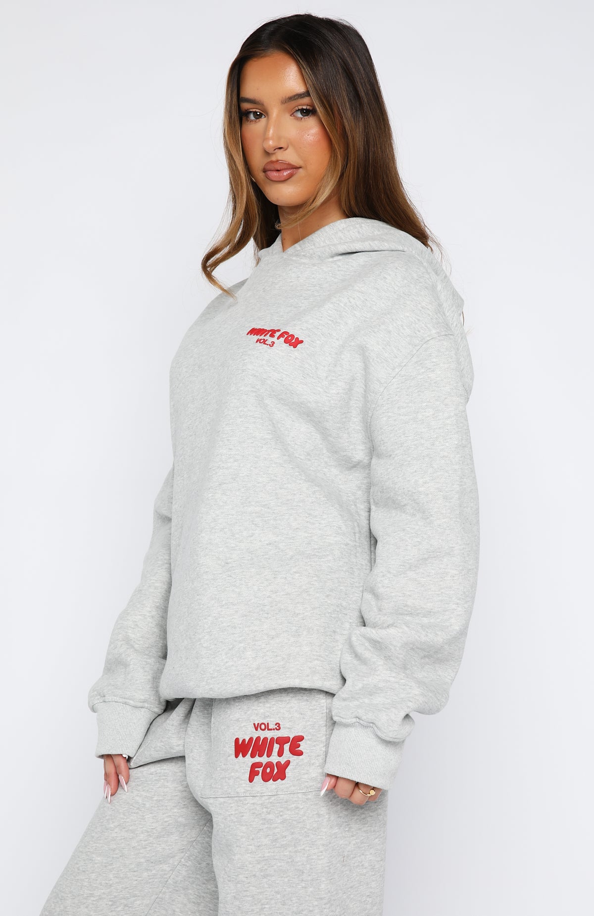 Offstage Hoodie Alloy Grey | White Fox Boutique US