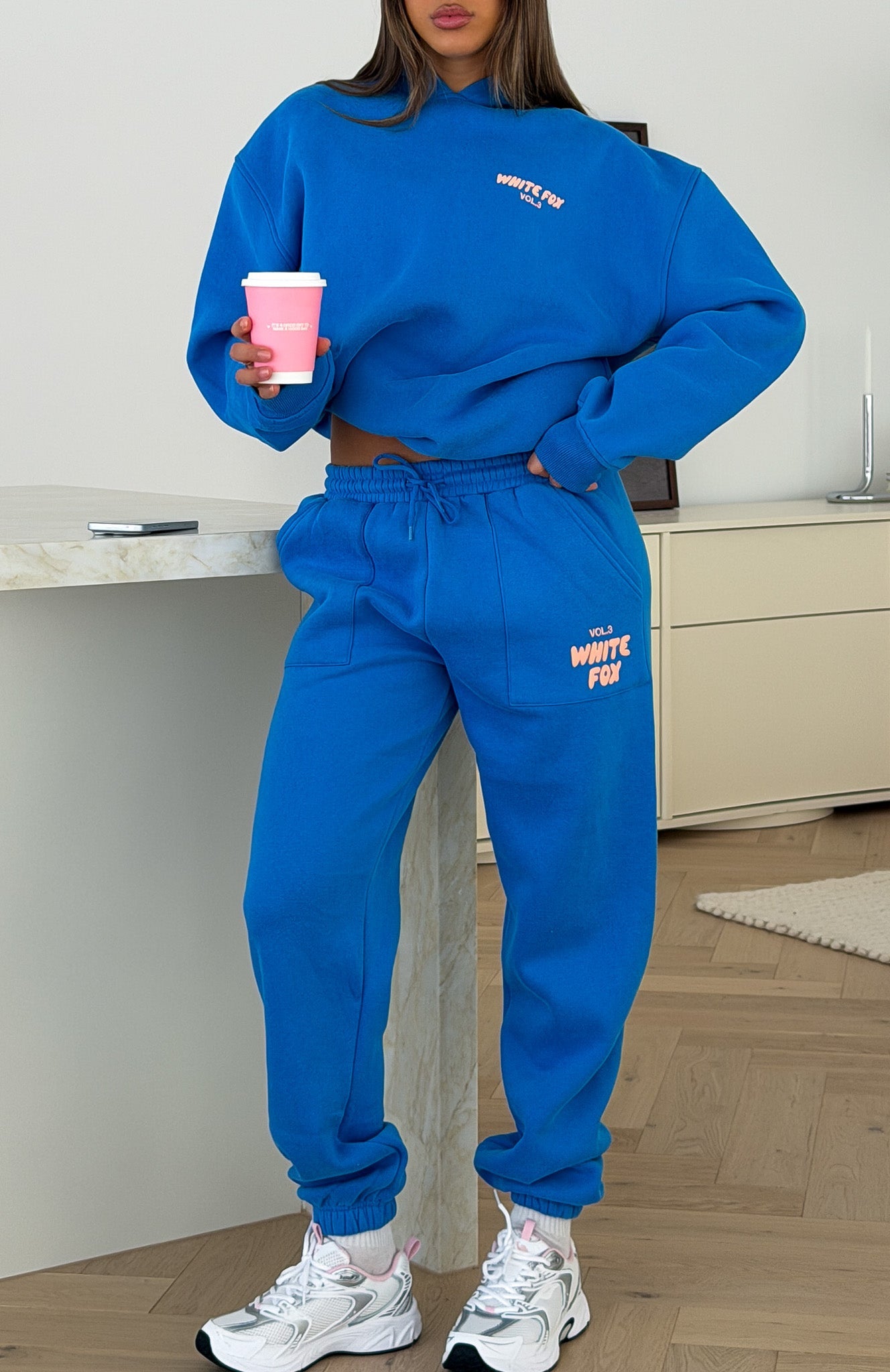 Offstage Sweatpants Azure | White Fox Boutique US
