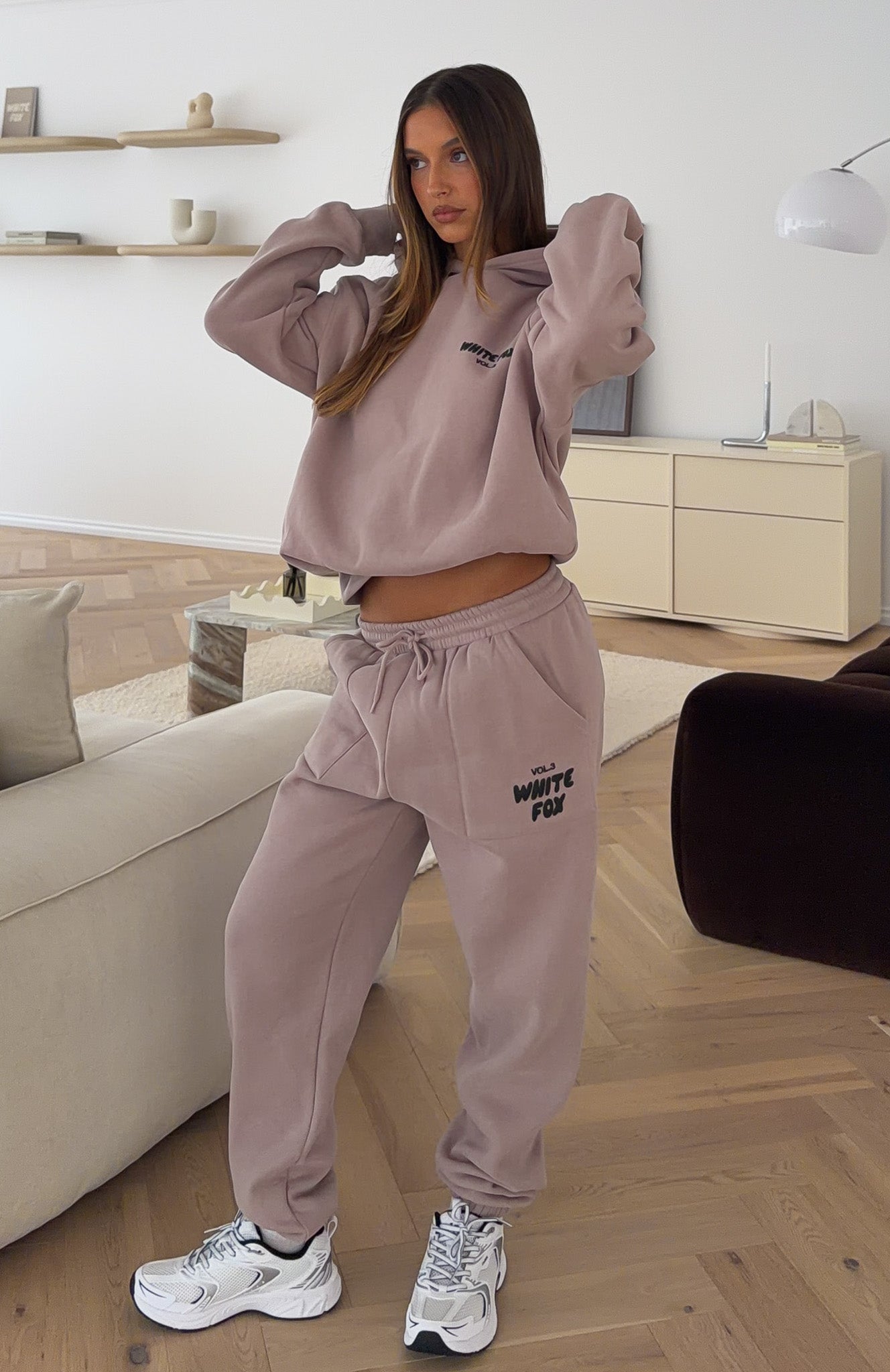 Offstage Sweatpants Cinnamon | White Fox Boutique US