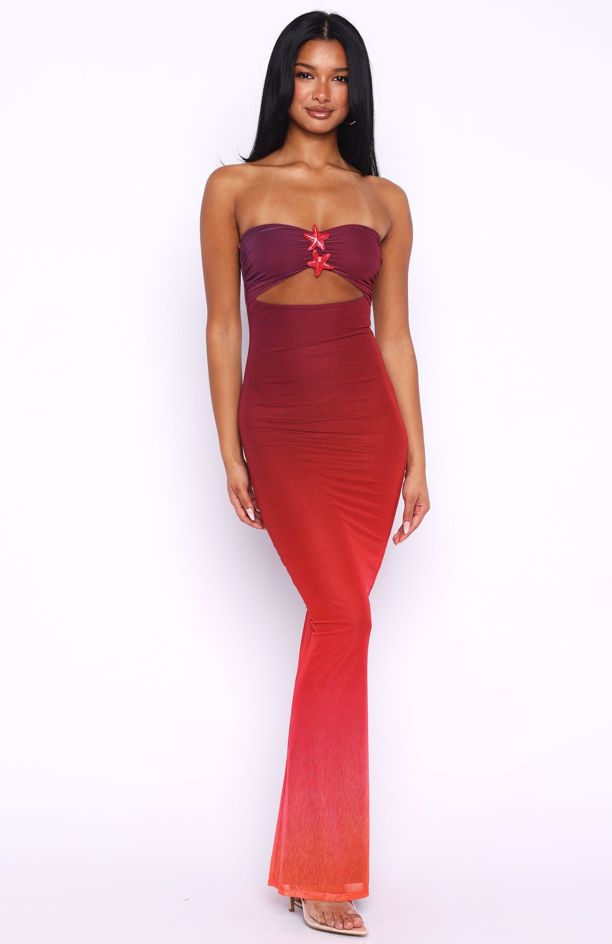 On Another Level Strapless Maxi Dress Sunset Mirage | White Fox Boutique US On Another Level Strapless Maxi Dress Sunset Mirage | White Fox Boutique US