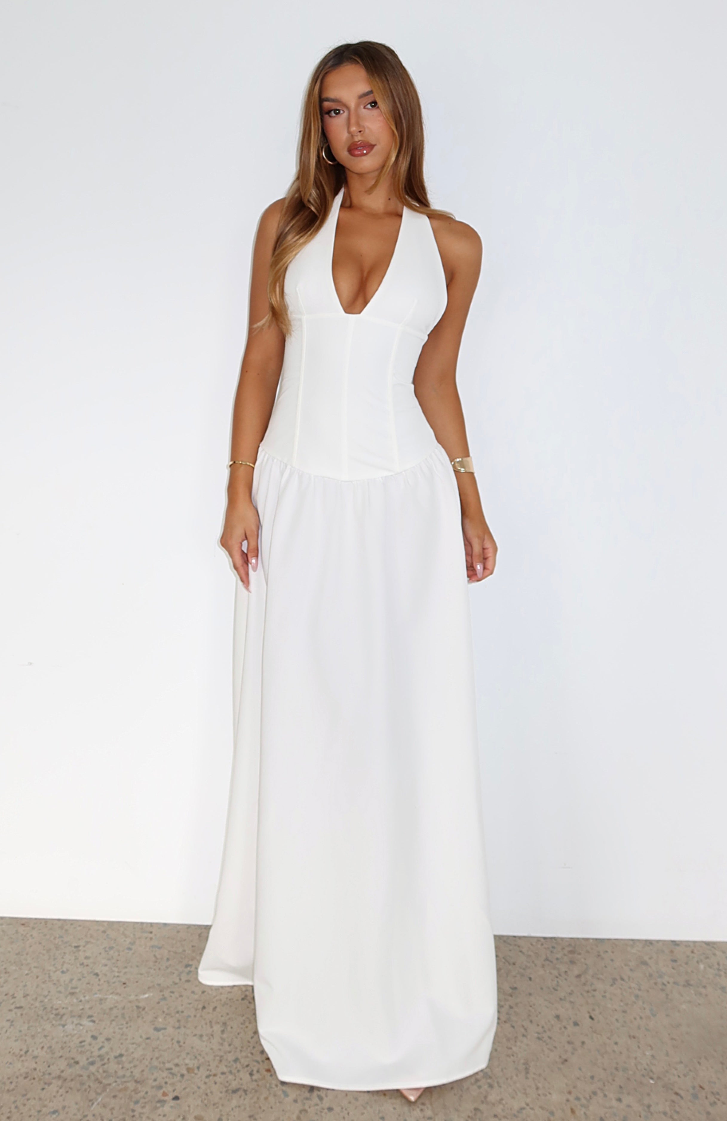 Say You Love Maxi Dress White Say You Love Maxi Dress White