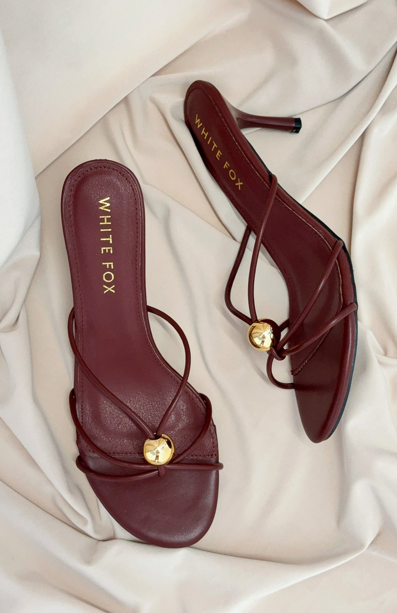 Sinclair Heels Burgundy Sinclair Heels Burgundy