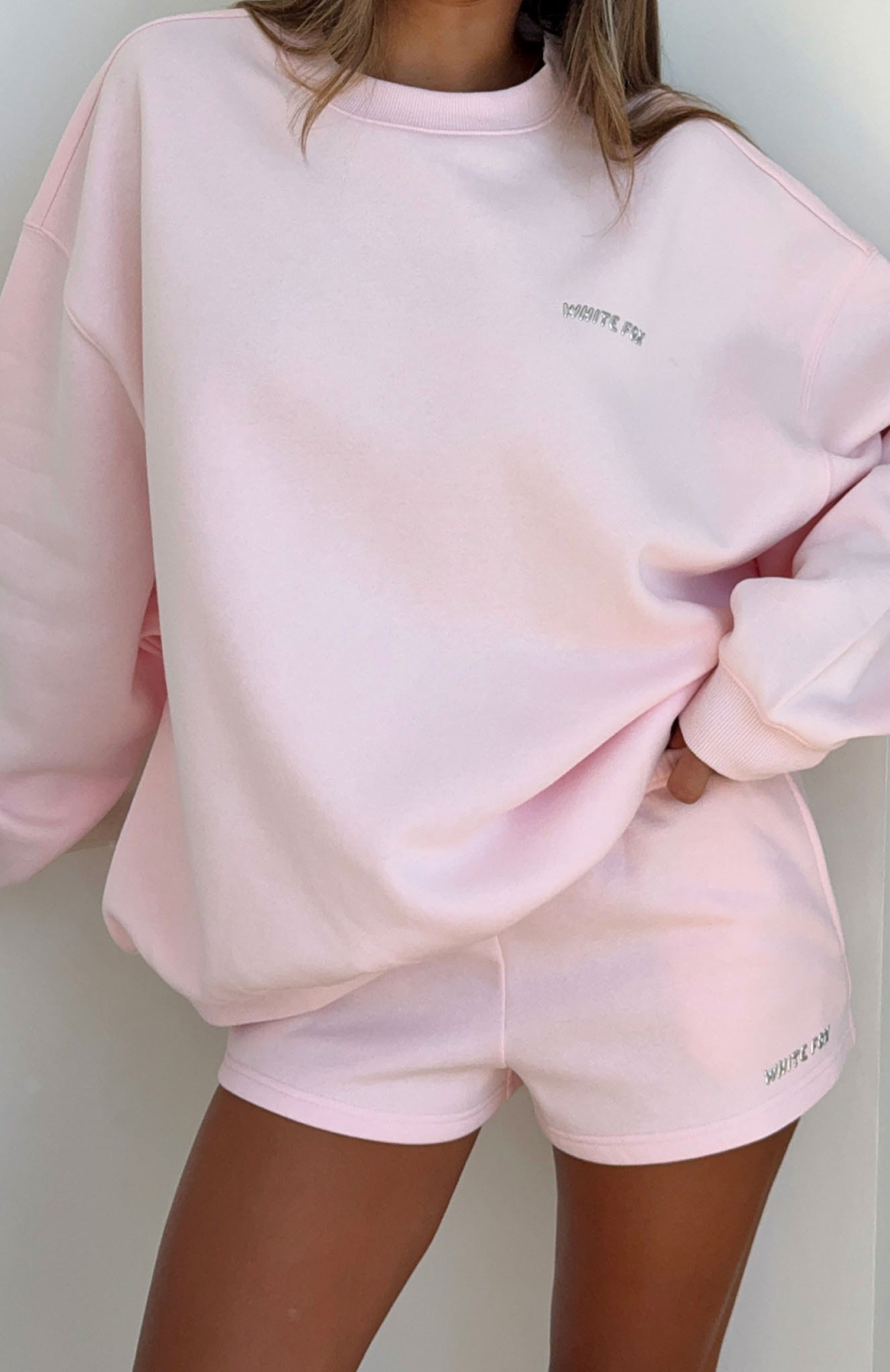 Test Drive Oversized Sweater Icy Pink | White Fox Boutique US