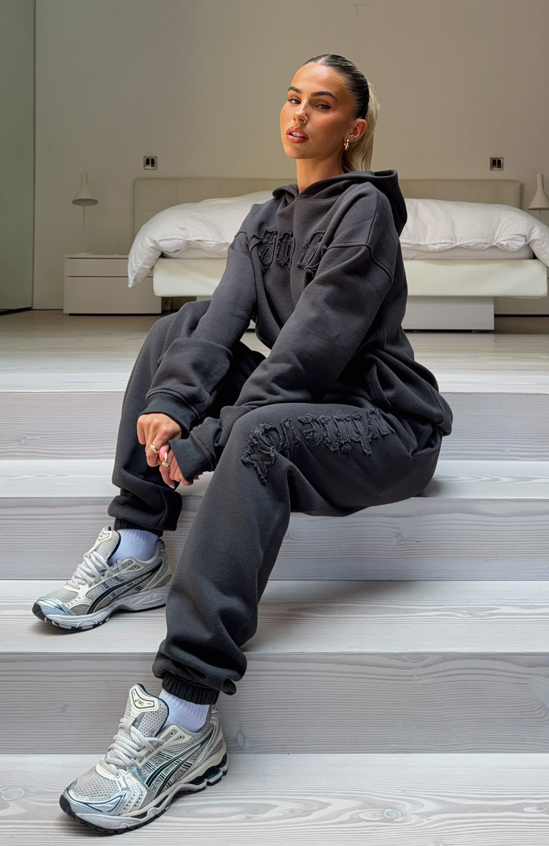 From The Archives Lexi Sweatpants Charcoal | White Fox Boutique US