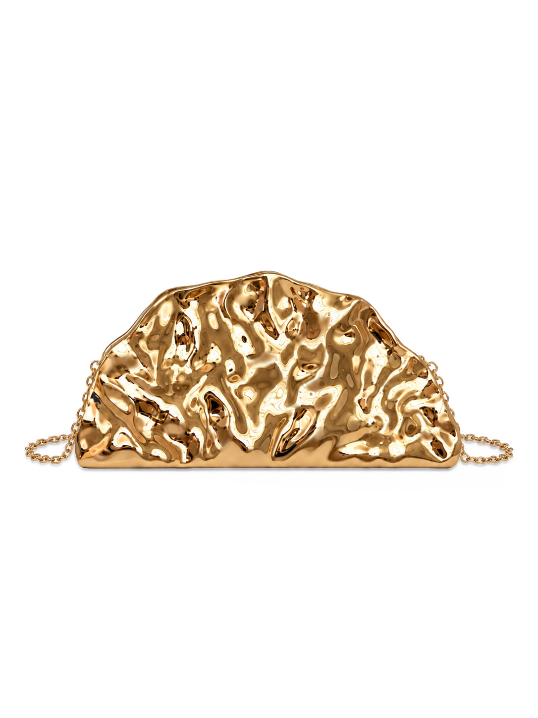 Zayn Clutch Bag Gold | White Fox Boutique US