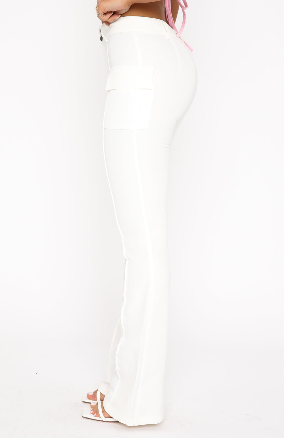 White Eyelet Pants – Lobo's Boutique Tally