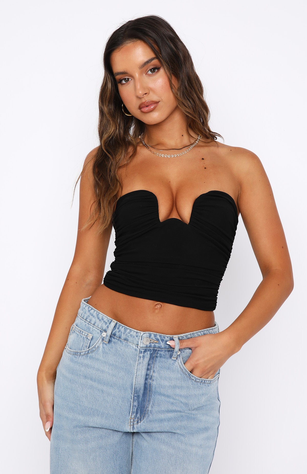 Attention Strapless Bustier | White Fox Boutique USA