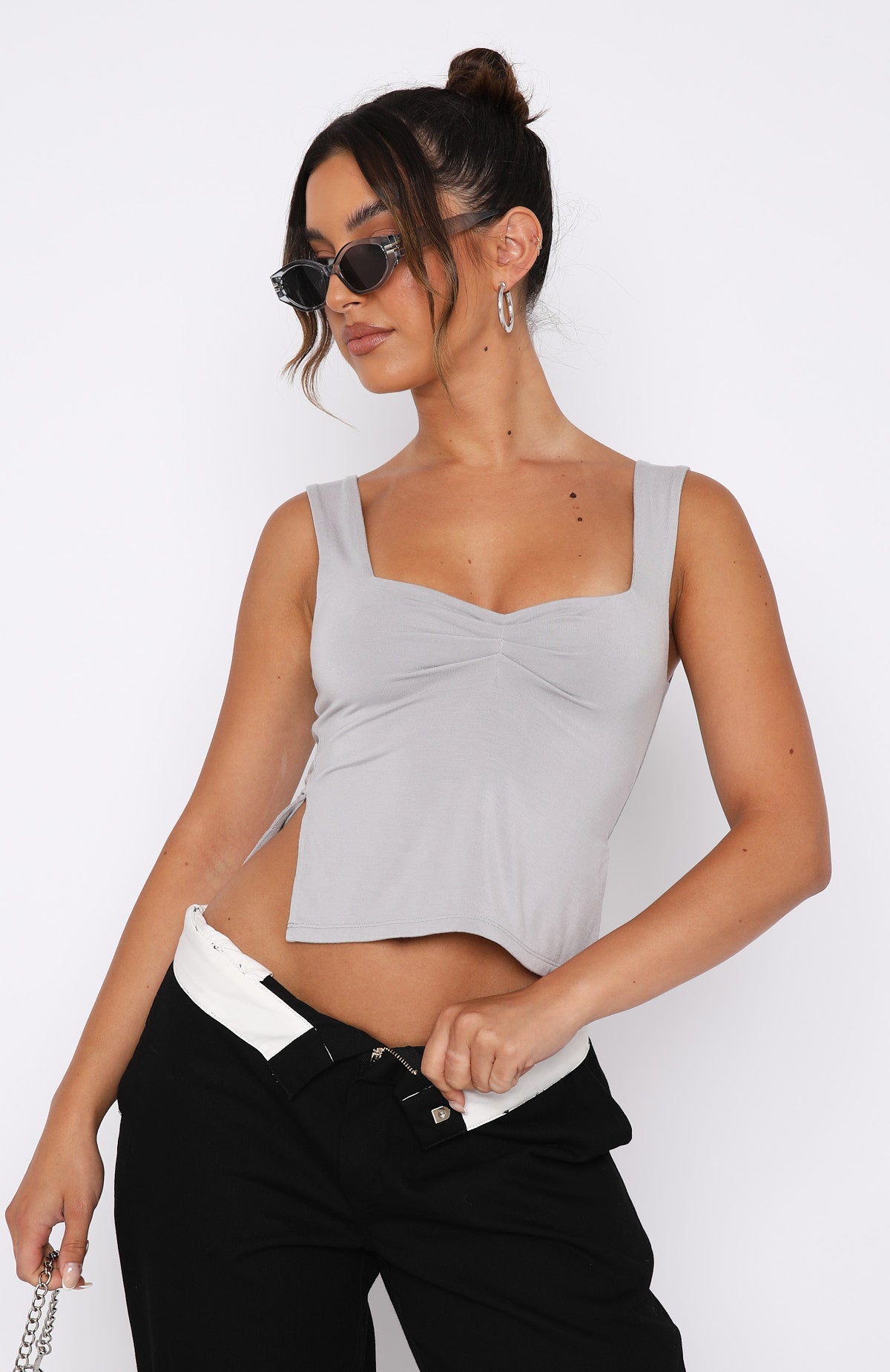 Taking Off Top White - White Fox Boutique Tops - Xxs - Shop with Afterpay