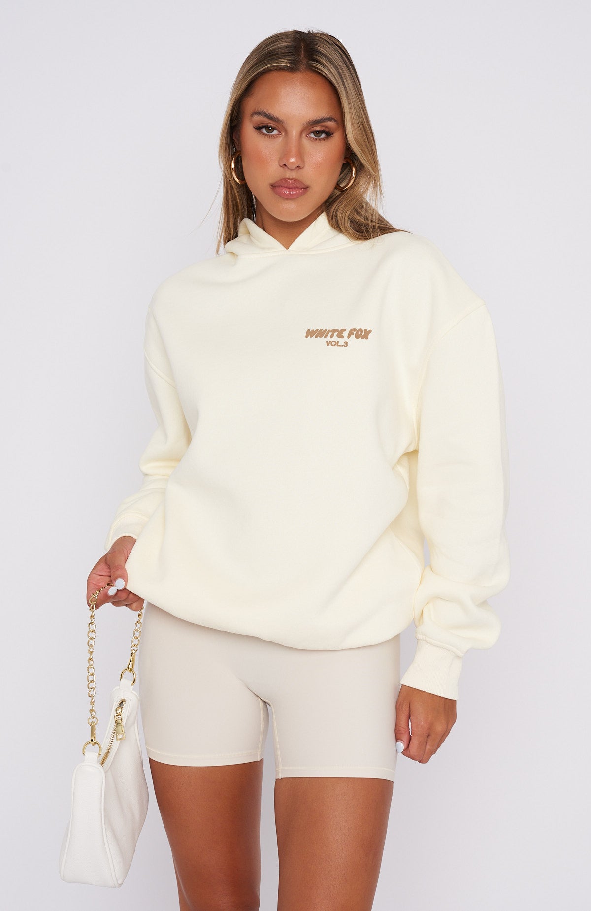 Cream discount white sweatshirt