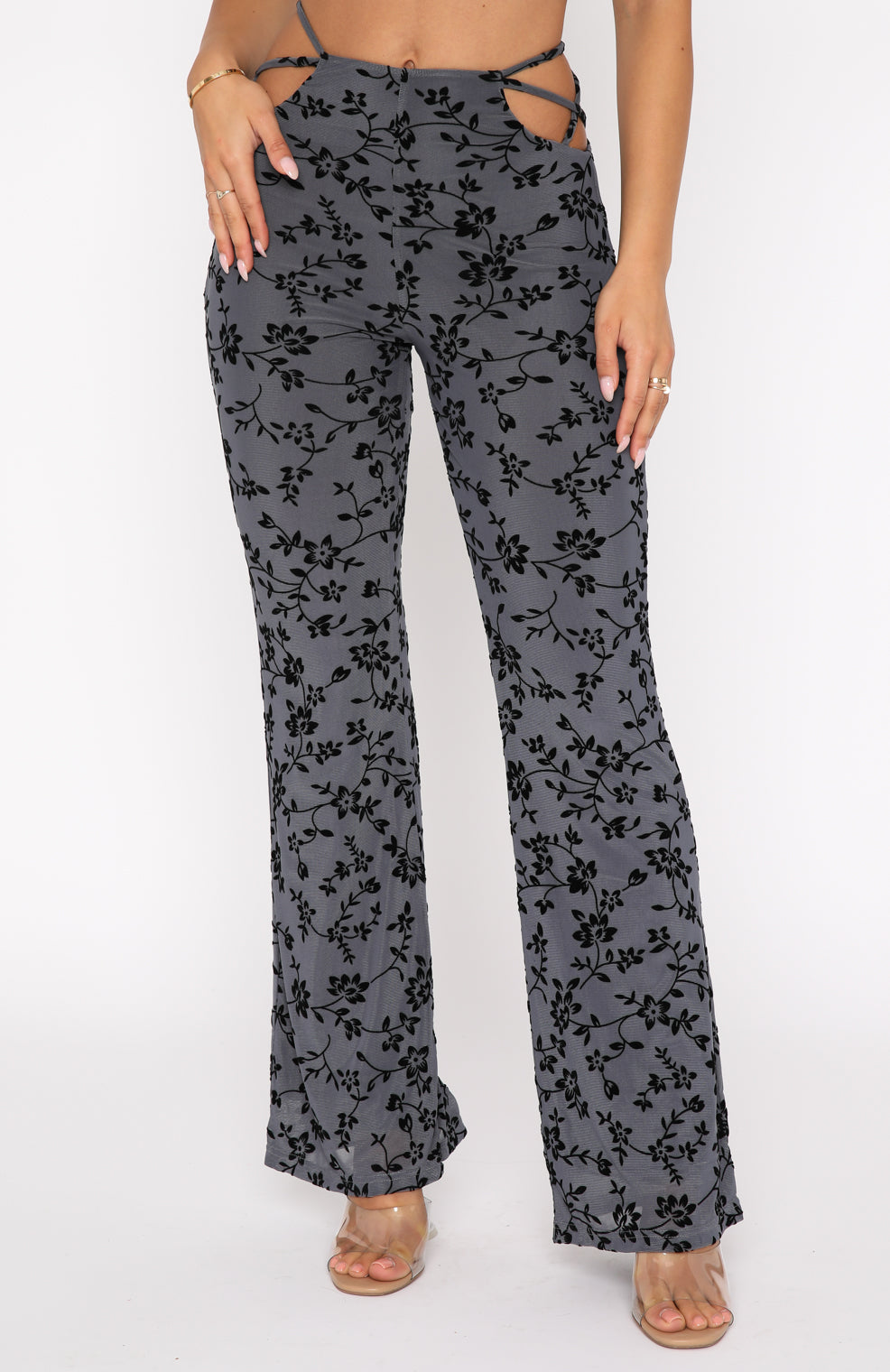 Smooth Operator Pants Charcoal | White Fox Boutique US