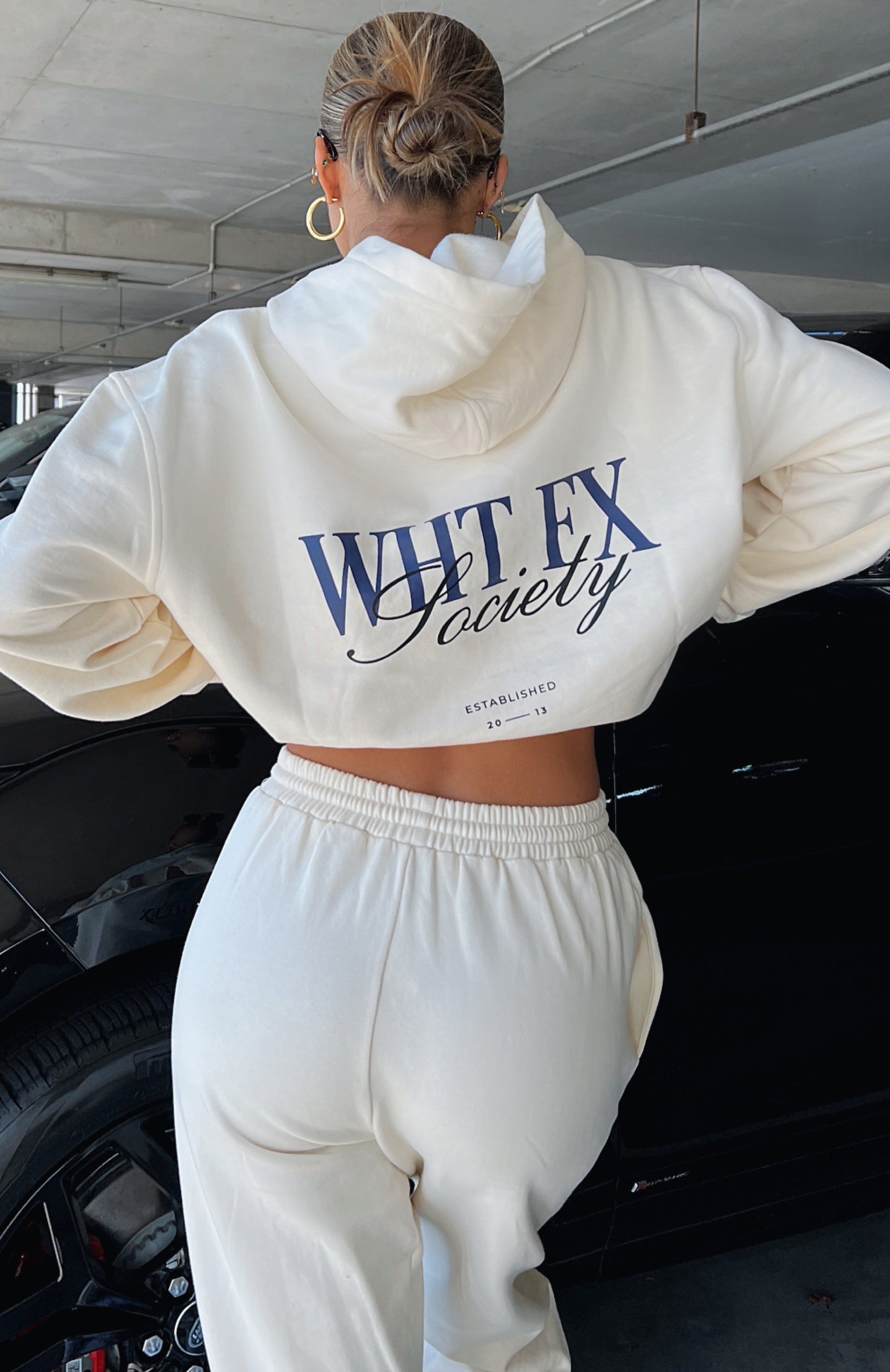 White fox society sweatshirt online