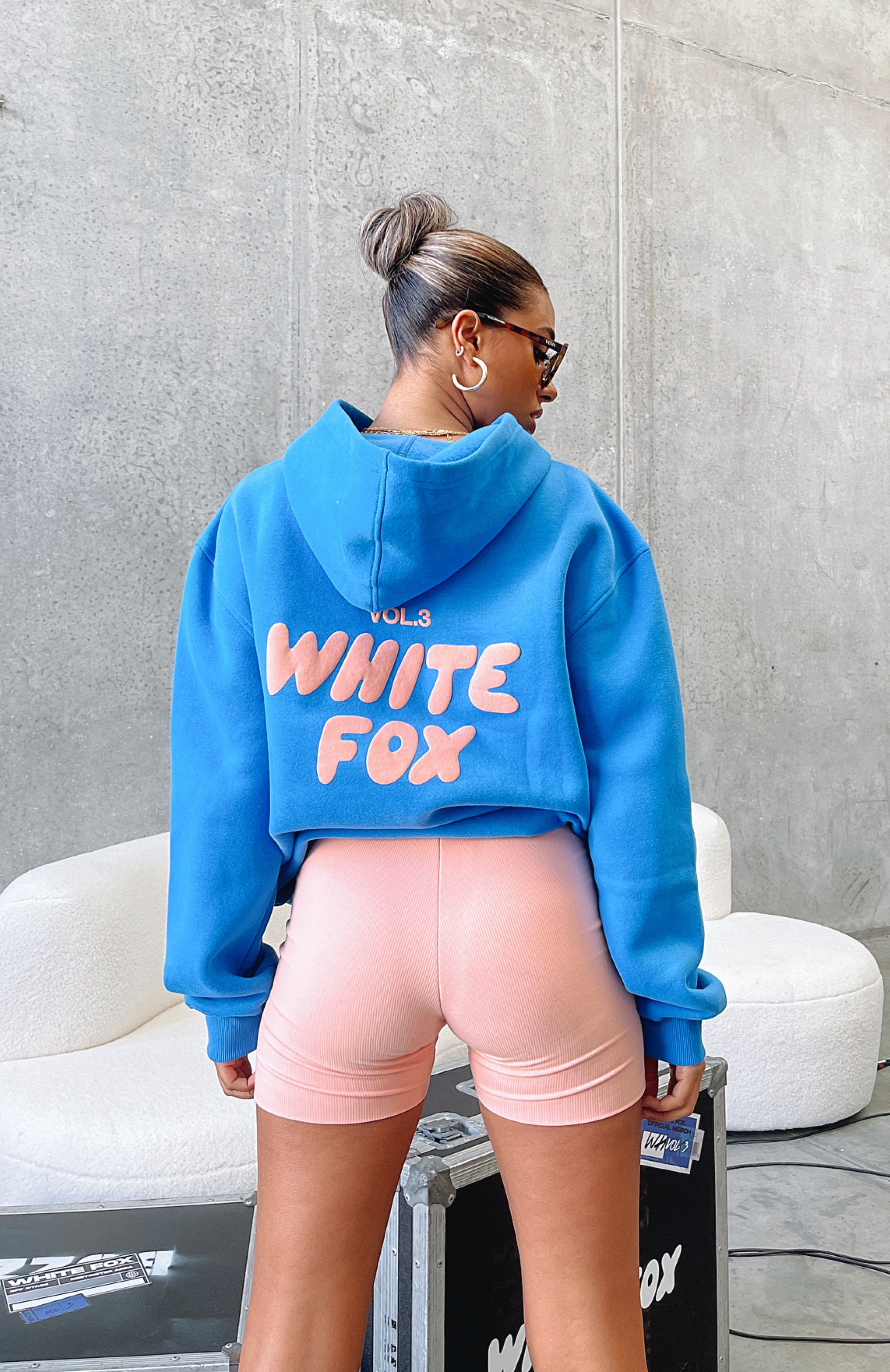 Offstage Hoodie Azure | White Fox Boutique US