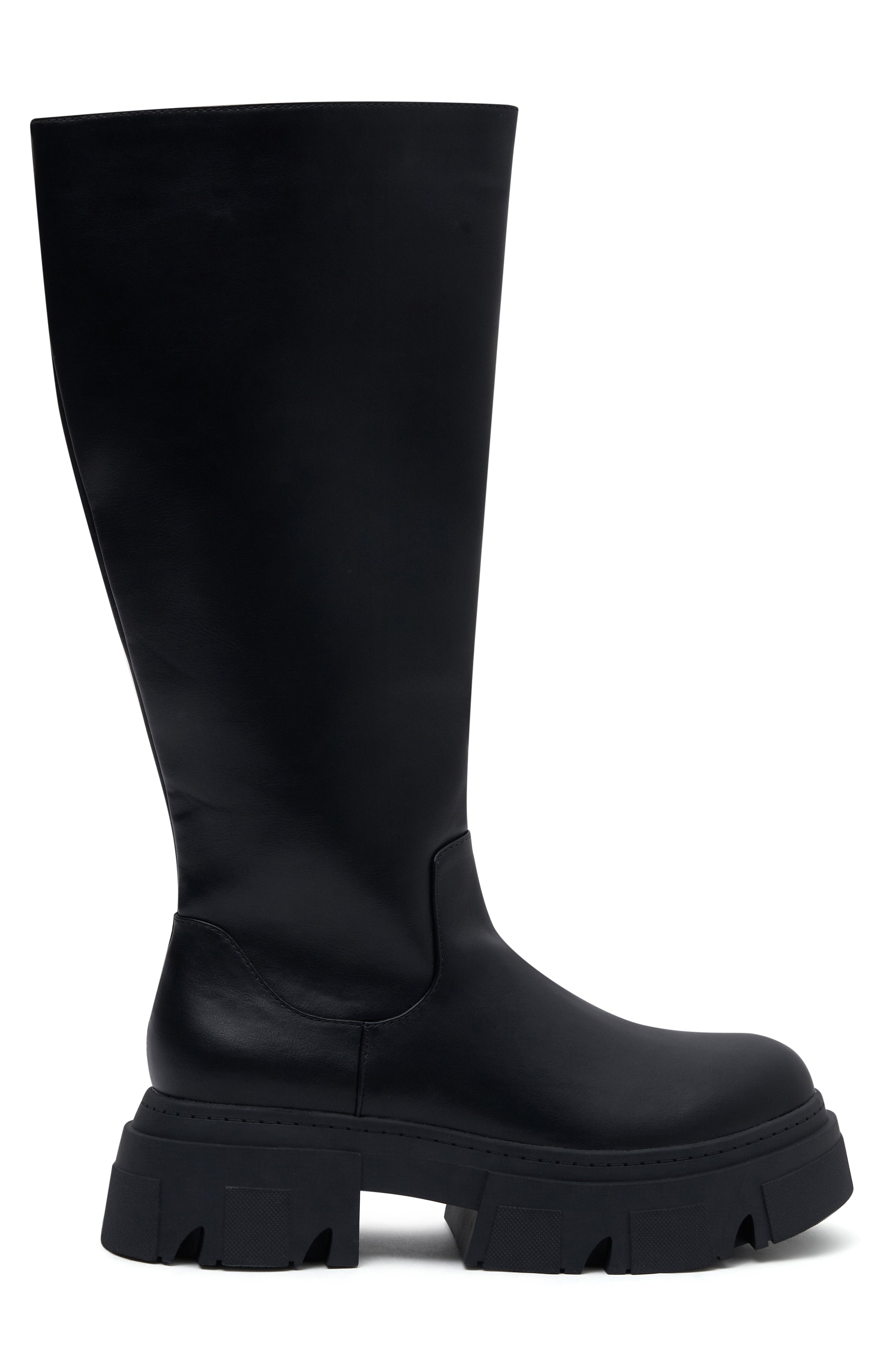 Jax Knee High Boots Black - White Fox Boutique Shoes - 5 - Shop with Afterpay