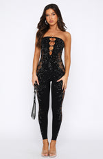 Out Of This World Jumpsuit Black