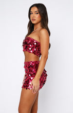 My Way Crop Hot Pink