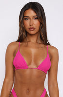 San Vito Bikini Top Hot Pink