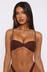 Kaya Bikini Top Chocolate