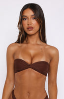 Kaya Bikini Top Chocolate