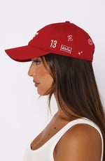 Newsflash Cap Red