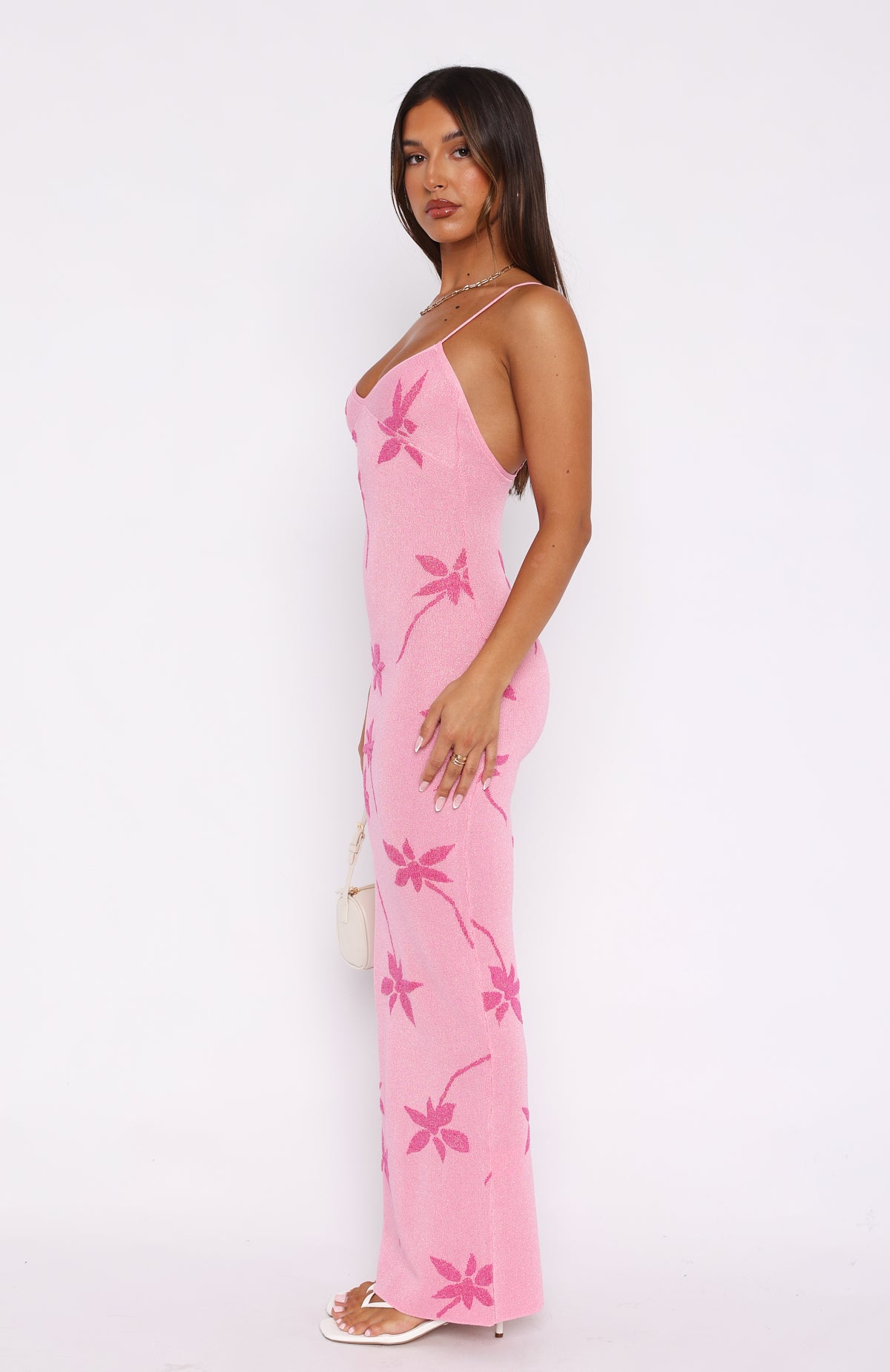 Trust Issues Maxi Dress Pink | White Fox Boutique US