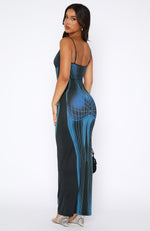 Feeling The Heat Maxi Dress Neptune