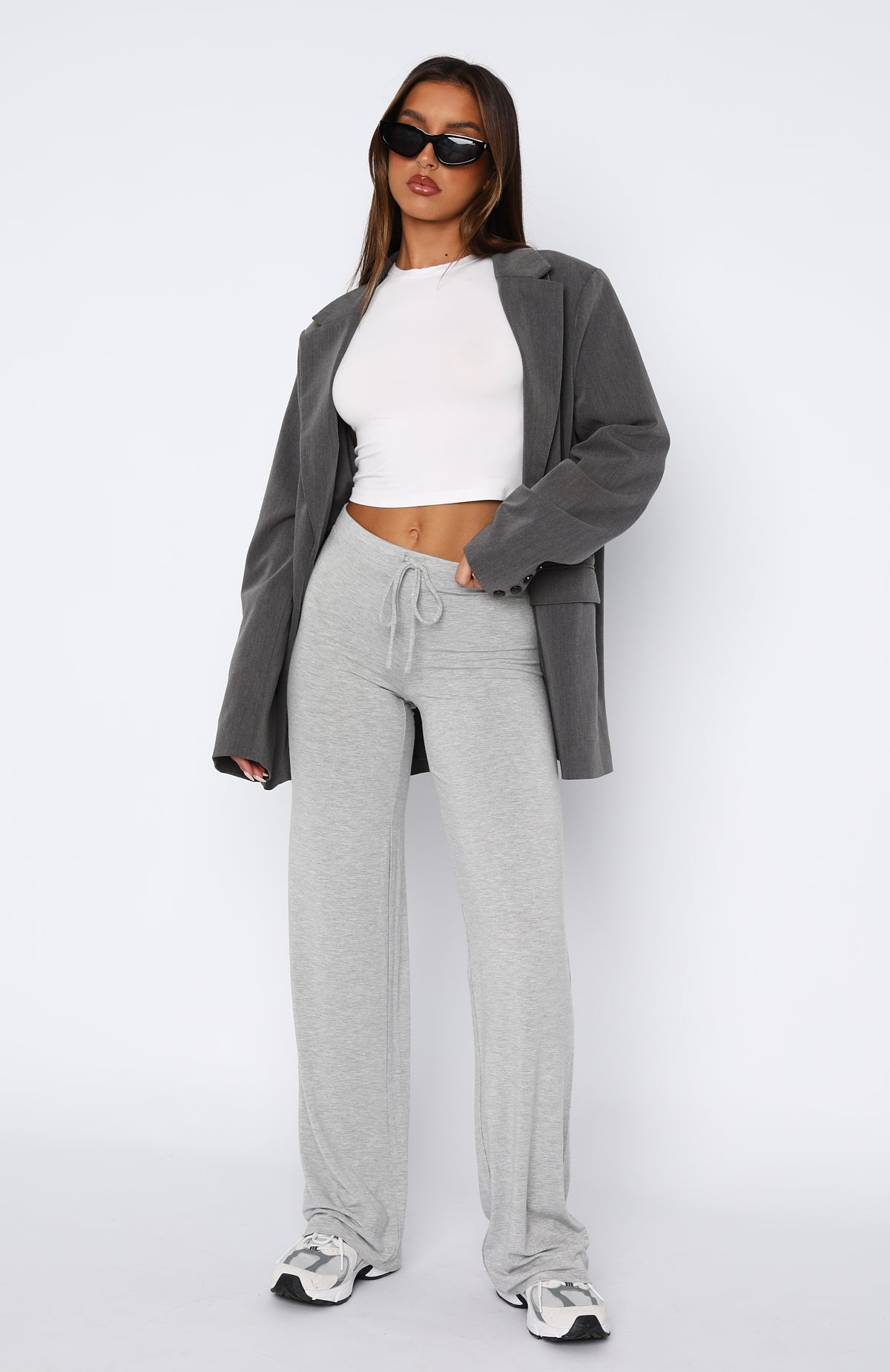 Something I'm Missing Pants Grey | White Fox Boutique US