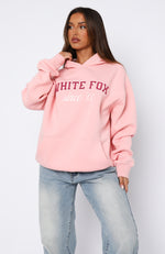 Sweet As Ever Oversized Hoodie Light Pink