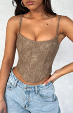 Wonderwall Bustier Chocolate