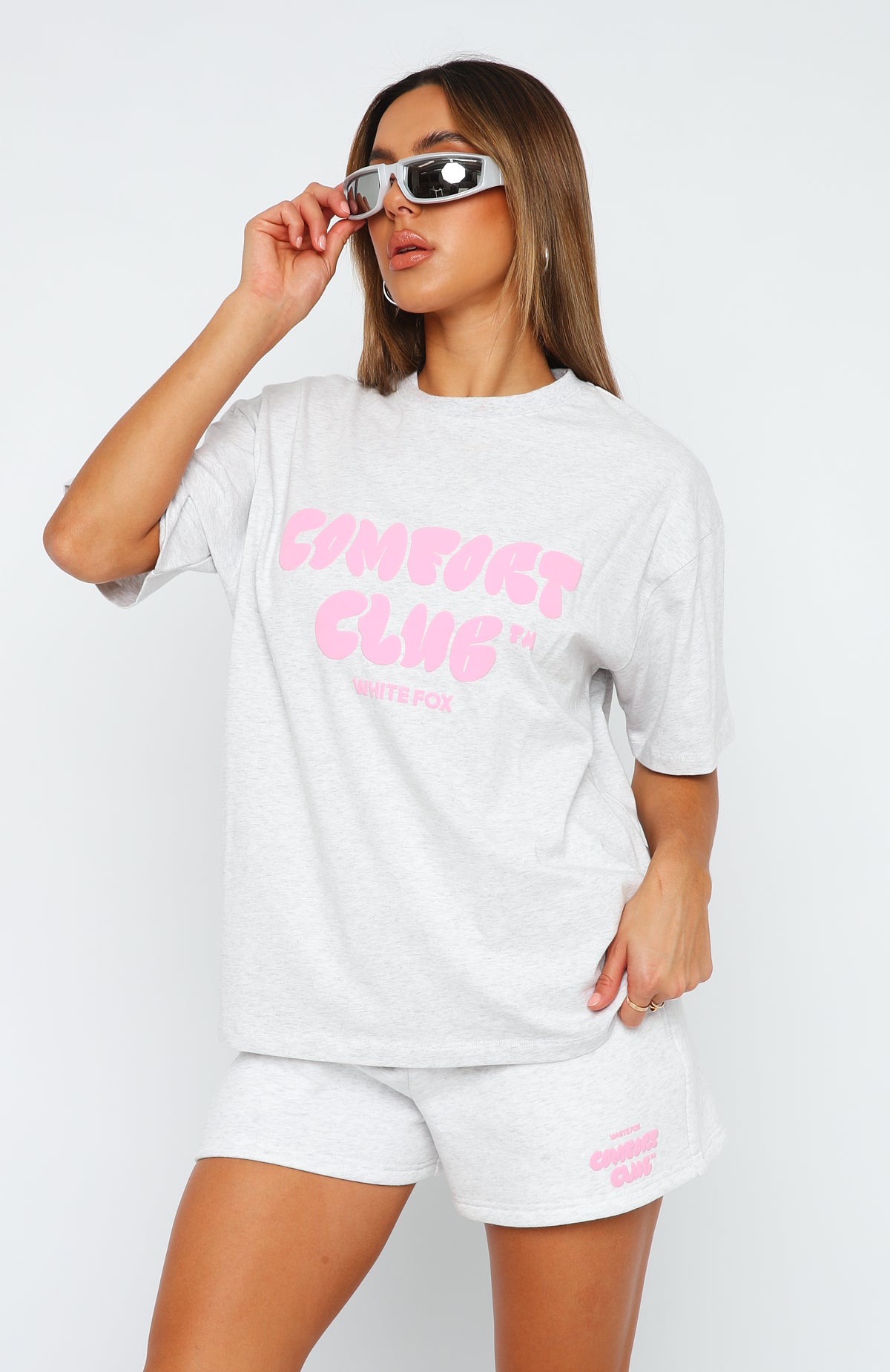 Comfort Club Lounge Shorts Mist | White Fox Boutique US