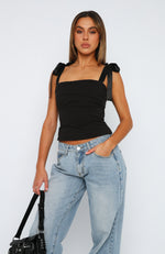 Queen Bee Top Black