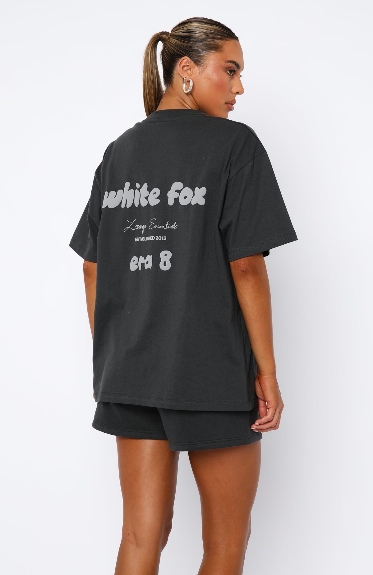 Era 8 Oversized Tee Fossil | White Fox Boutique US