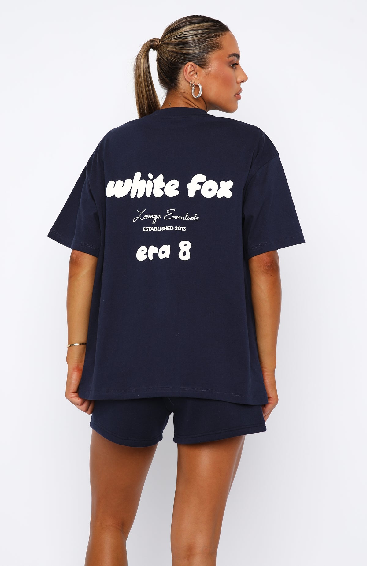 Era 8 Oversized Tee Nautical | White Fox Boutique US