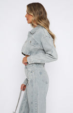 Juliana's Boutique Acid Wash Denim Jacket