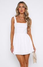 Trending Now Mini Dress White