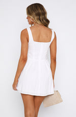 Trending Now Mini Dress White