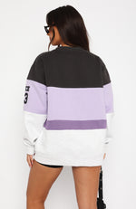 Latest And Greatest Oversized Sweater Lilac