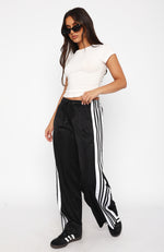 Feed The Fire Track Pants Black