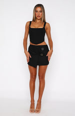 Dime Piece Mini Skirt Black