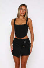 Powerful Woman Bustier Black