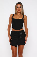 Dime Piece Mini Skirt Black