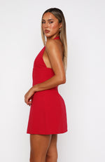 Feelings For You Mini Dress Red