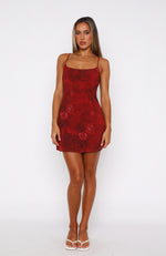 Try Me Mini Dress Wild Rose