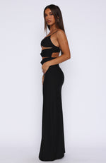 What Would You Do Maxi Dress Black